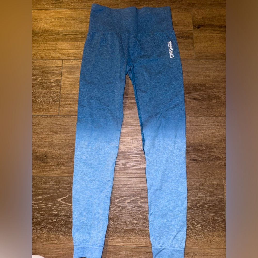 COPY - GymShark Adapt Seamless Blue Ombré Leggings